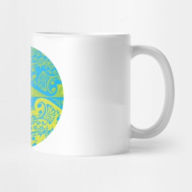 Floral Motif - circular by 40degreesSouth